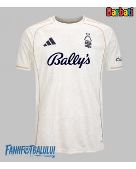 Nottingham Forest Tricou Fotbal Replică 2025-26 Barbati Deplasare